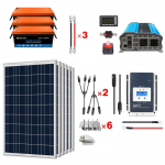 Solar Power Complete System, 600W MPPT50A_noscript
