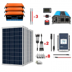 Solar Power Complete System, 800W MPPT60A