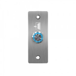 LED Stainless Steel Push Button, Silver