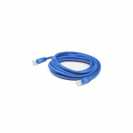 Cat6A UTP Copper Slim Patch Cable, Blue, 5ft