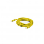 Cat6A UTP PVC Copper Patch Cable, Yellow, 6ft