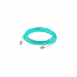 0.5m LC Male to LC Male Aqua OM3 Patch Cable