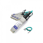 40GBase-AOC QSFP+ to 4xSFP+ Cable 850nm, MMF_noscript