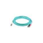 1m LC Male to ST Male Aqua OM3 Patch Cable_noscript