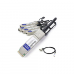 QSFP28 to 4xSFP28 Cable Passive Twinax, 5m_noscript
