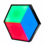 Hexagonal Shaped LED Panel with Stunning 3D Visual Effects_noscript