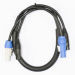 3-Foot, 5-Pin DMX & Locking Power Link Combo Cable