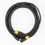 12-Foot, 5-Pin DMX & Locking Power Link Combo Cable