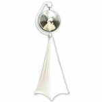 Mirror Ball Stand with White Scrim, Mirror Ball Motor