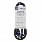 XLPRO Series 10 ft Audio Cable with 3-Pin M to F XLR