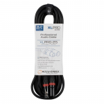 XLPRO Series 25 ft Audio Cable with 3-Pin M to F XLR