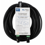 XLPRO Series 50 ft Audio Cable with 3-Pin M to F XLR