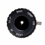 CS Mount Lens, 4K 5mm HFOV 66 Deg Manual Focus_noscript