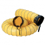 8" Standard Duct, 15 Foot Length, Yellow