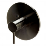 Pressure Balanced Round Shower Mixer, Brushed Nickel