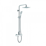 Square Style Thermostatic Exposed Shower Set_noscript