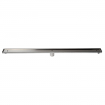 47" Stainless Steel Linear Shower Drain with No Cover_noscript