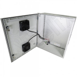 24" x 20" x 9" Enclosure w/ Dual 12 VDC Fans_noscript