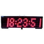 Six Digit Race Clock with 7" Digits