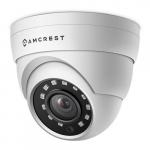 1520P Dome Outdoor Security Camera, White