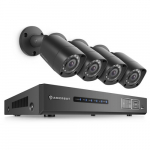 8 Channel Video Security System 4 Cameras