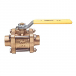 1-1/4" Pipe, Full Port, Bronze Standard Ball Valve_noscript