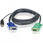 USB KVM Cable with Built-In PS2 to USB Converter 10'_noscript