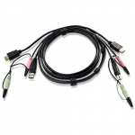 USB, HDMI, and Audio KVM Cable (6')