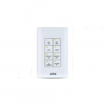 8-Button Keypad for Control System US, 1 Gang