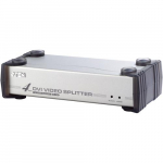 4-Port DVI Video KVM Splitter