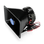Rectangular Electronic Siren Speaker 100W