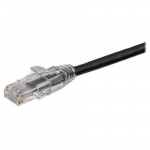 Patch Cable W/ Boots, Black, 30ft, CAT6, 550MHz
