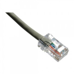 UTP Bootless Patch Cable, Gray, 25ft, CAT6, 550MHz