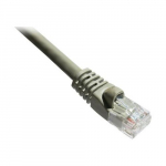 Molded Patch Cable, Boots, Gray, 100ft, CAT6A, 650MHz