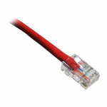 UTP Bootless Patch Cable, Red, 7ft, CAT6, 550MHz