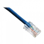 Bootless Patch Cable, Blue, 12ft, CAT6, 550MHz