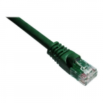 FTP Shielded Cable, Molded Boots, Green, 2ft