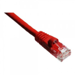 FTP Shielded Cable, Molded Boots, Red, 4ft
