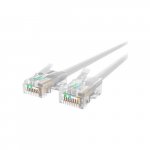 Cat5e Non-Booted UTP Patch Cable, White 1ft