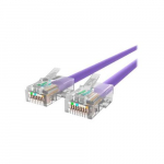 Cat5e Non-Booted UTP Patch Cable, Purple 3ft