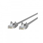 Cat5e Patch Cable, Gray, Snagless 3ft