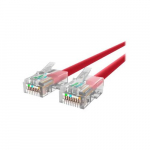 Cat5e Non-Booted UTP Patch Cable, Red 4ft