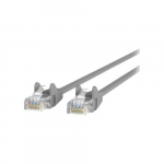 Cat5e Patch Cable, Gray, Snagless 4ft