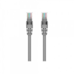 Cat5e Patch Cable, Gray, Snagless 5ft