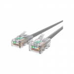 Cat5e Non-Booted UTP Patch Cable, Gray 6ft