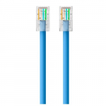 Cat5e Non-Booted UTP Patch Cable, Blue 7ft