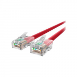 Cat5e Non-Booted UTP Patch Cable, Red 7ft