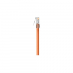 Cat5e Non-Booted UTP Patch Cable, Orange 12ft