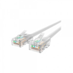 Cat5e Non-Booted UTP Patch Cable, White 20ft