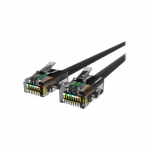 Cat5e Non-Booted UTP Patch Cable, Black 25ft